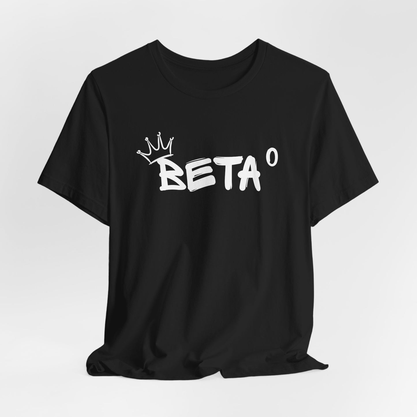 Crowned Beta-Zero Tee - Black
