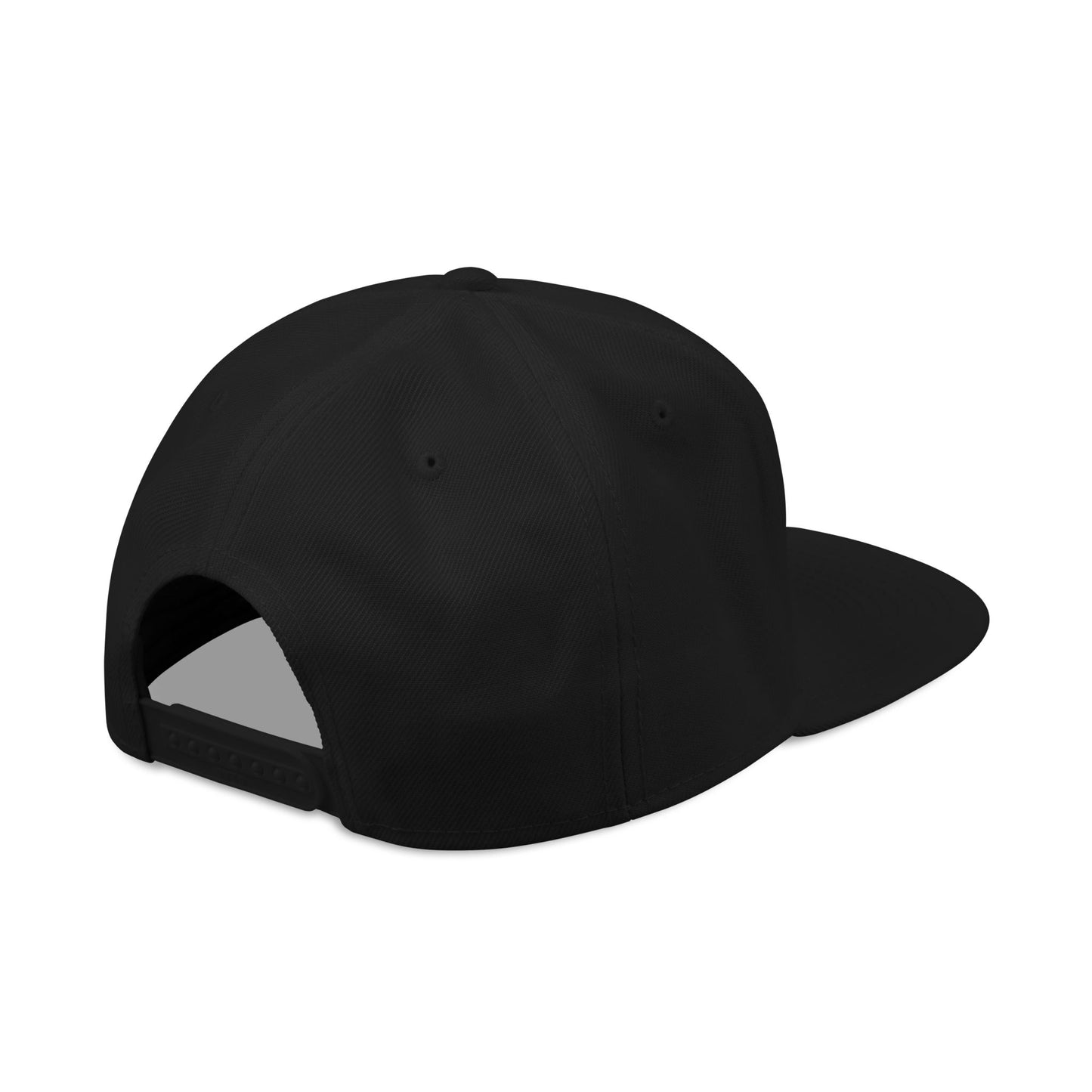 Sickle Cell Upside Down Snapback - White/Black