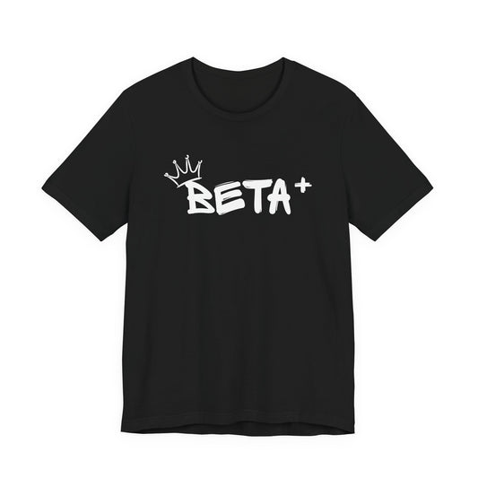 Crowned Beta Plus Tee - Black