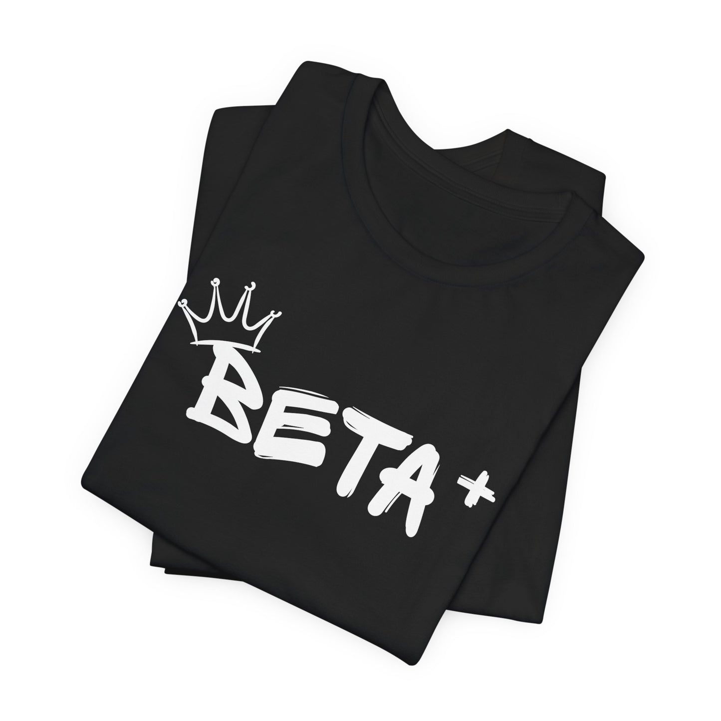 Crowned Beta Plus Tee - Black