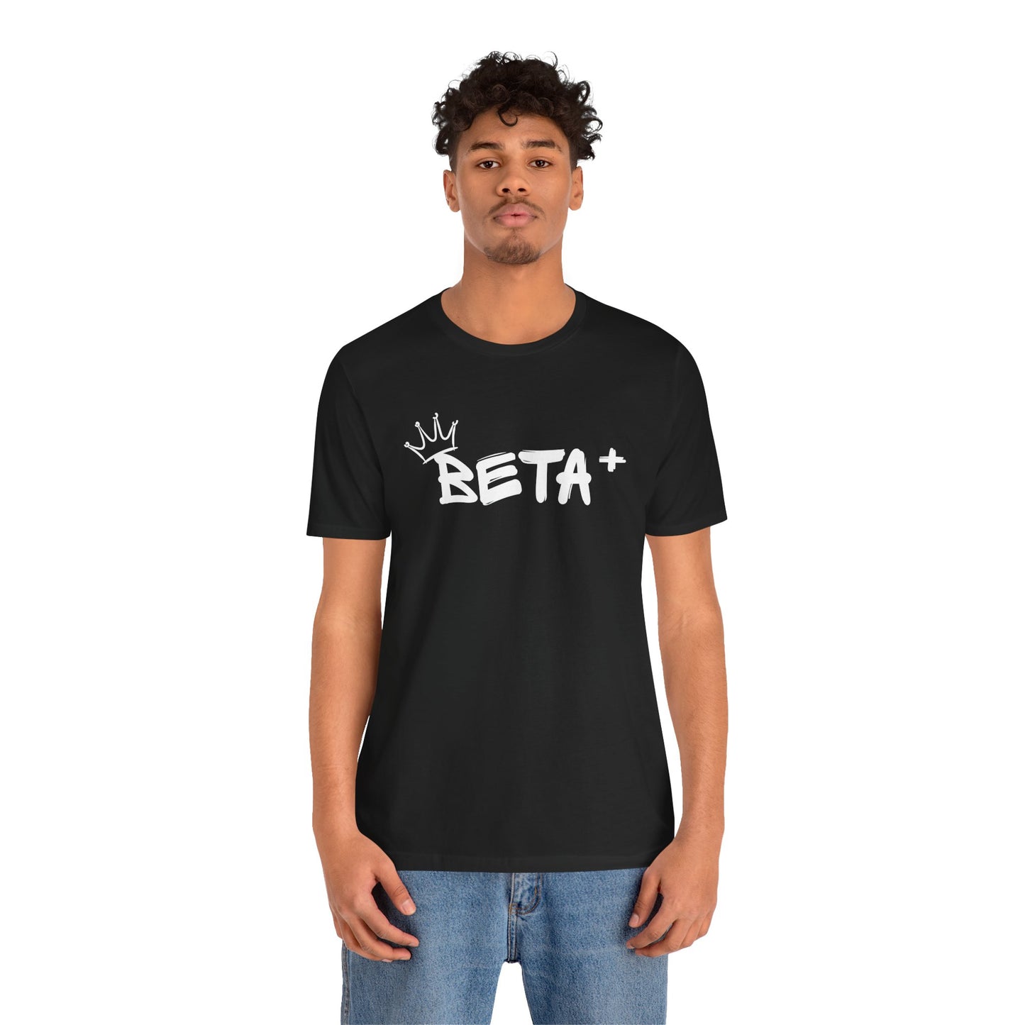 Crowned Beta Plus Tee - Black