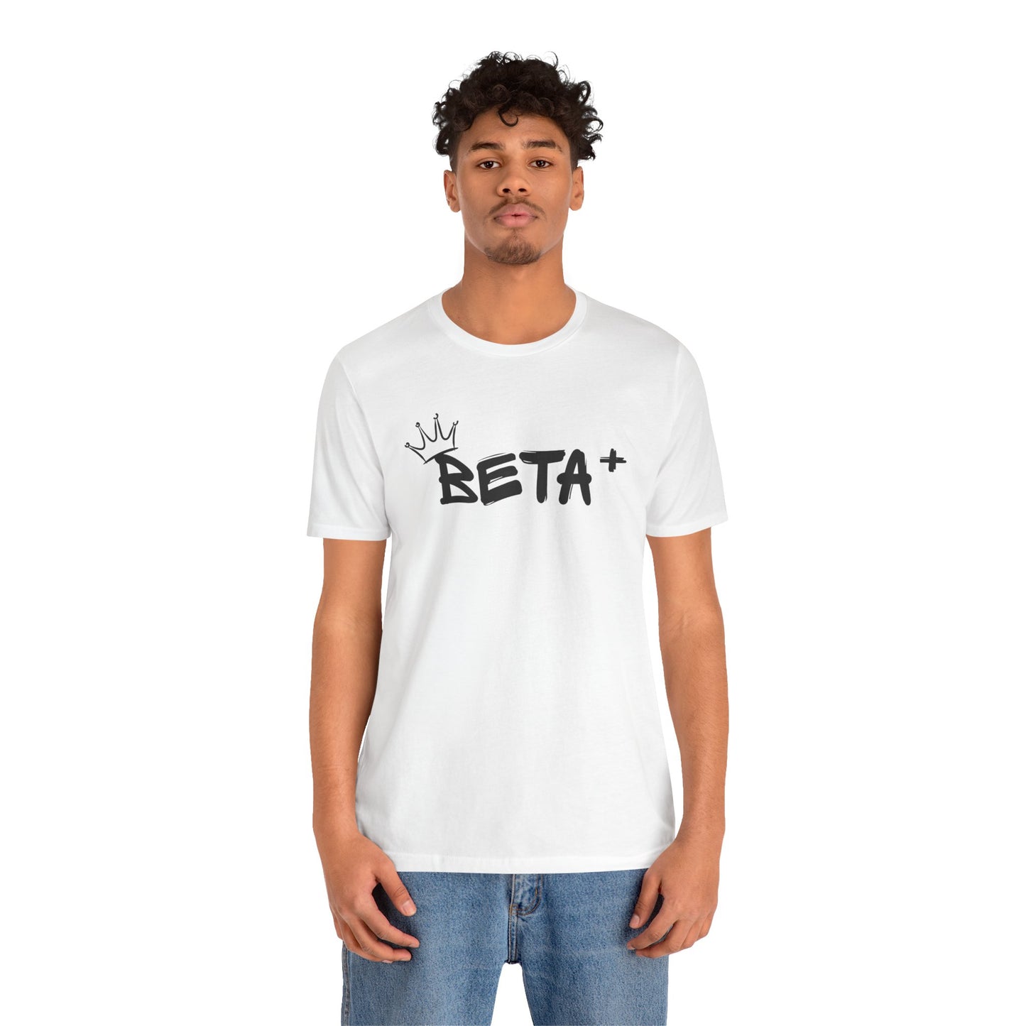 Crowned Beta Plus Tee - White
