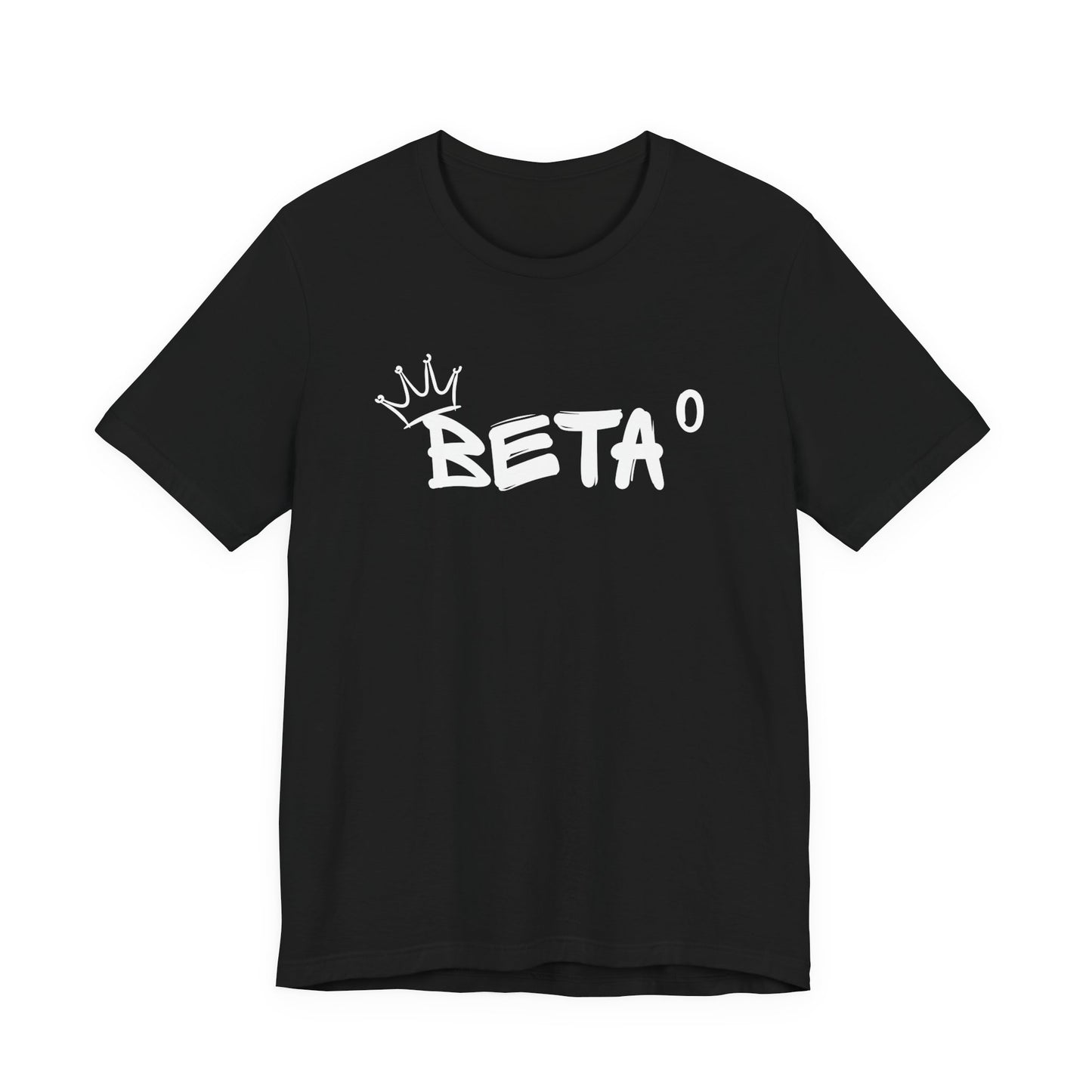Crowned Beta-Zero Tee - Black