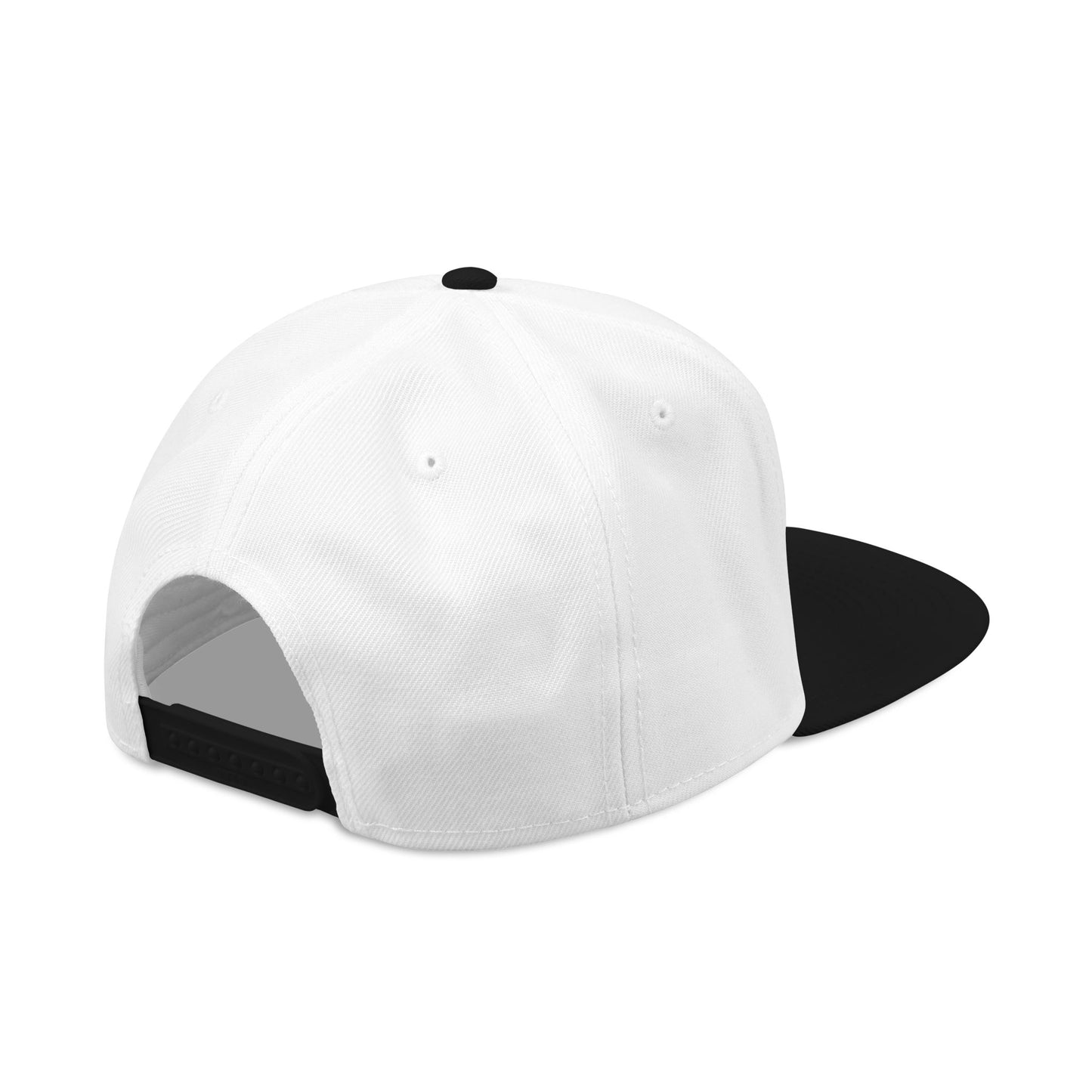 Sickle Cell Upside Down Snapback - Black/White
