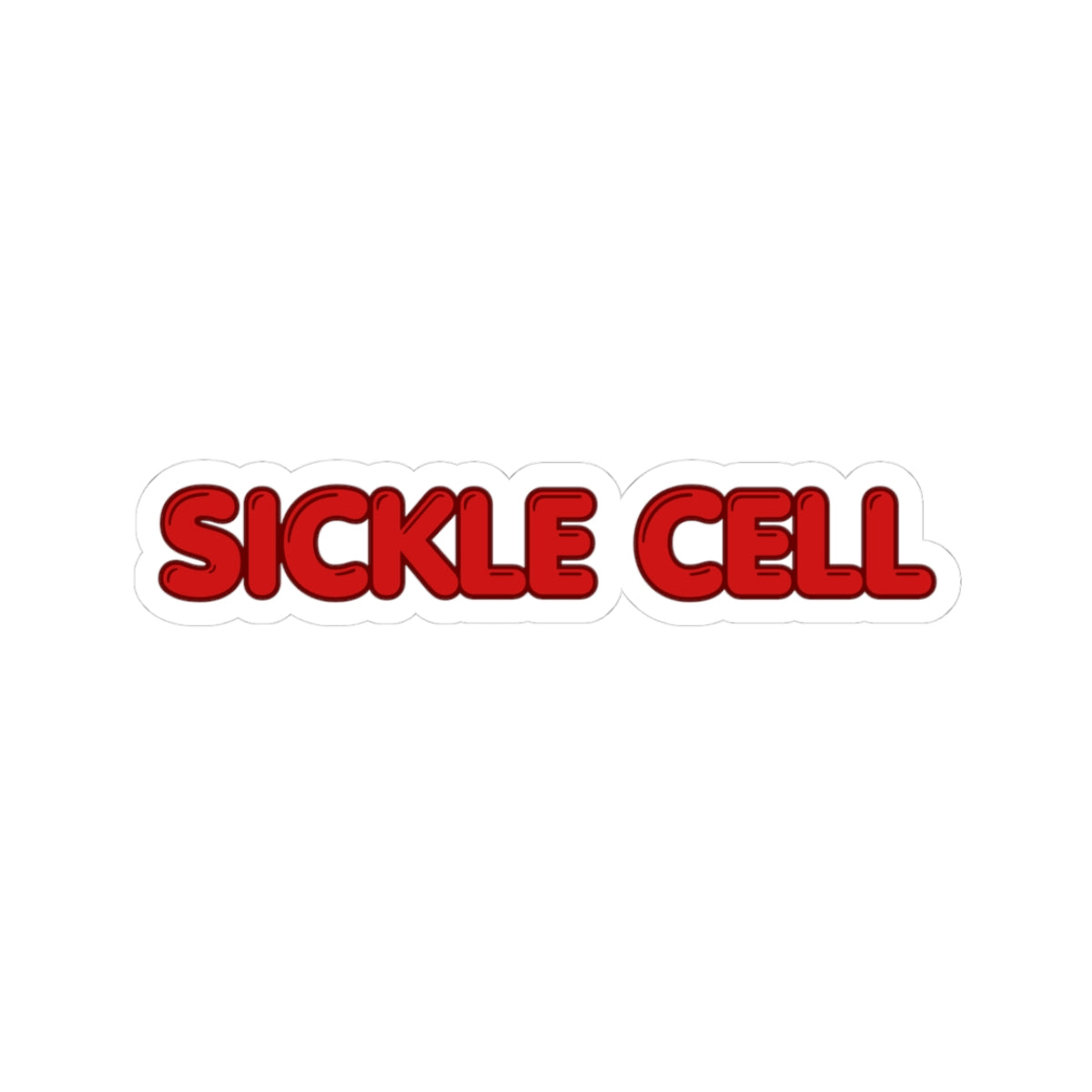 Sickle Cell Sticker Decal